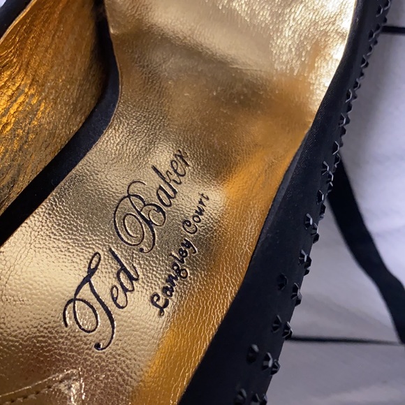 TedBakerStunningSparklingBlackCrystals GoldLining Too Gorgeous to Describe! - Picture 16 of 16